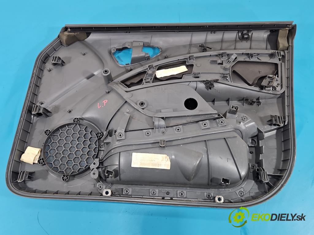 Seat Ibiza IV 6J 2008-2017 1.4 16V 86 HP manual 63 kW 1390 cm3 5- Čalounictví: dvere predné ľavé