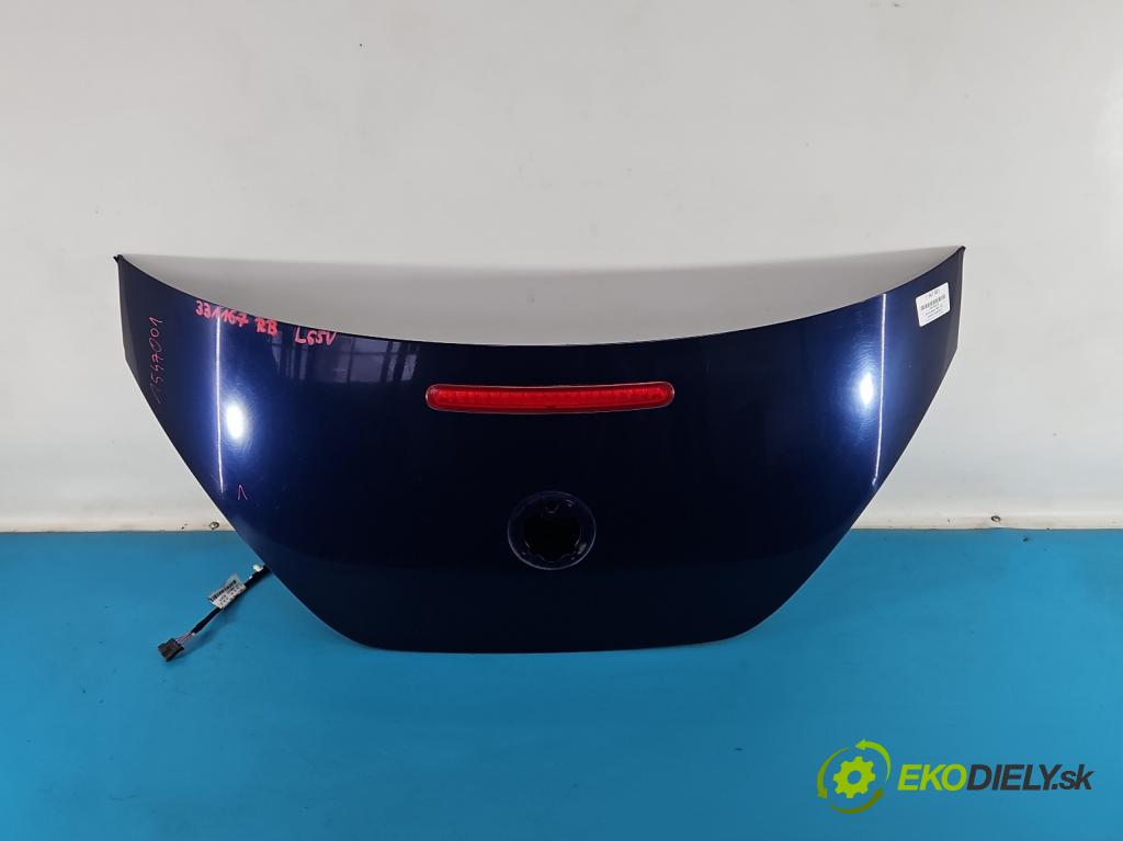 Vw New Beetle 1998-2010 1.6 SR 102 HP manual 75 kW 1595 cm3 2- zadna kufor (Kapota zadná (kufor))