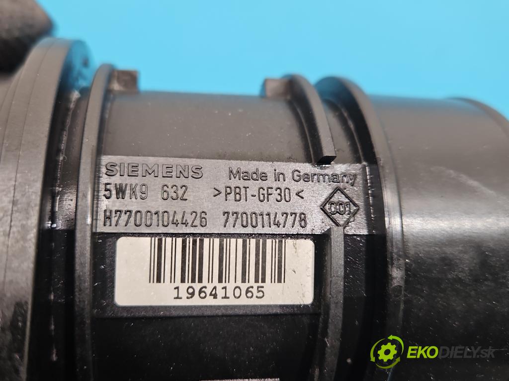 Volvo V40 I 1995-2004 1.9 dci 116 HP manual 85 kW 1870 cm3 5- průtokoměr: 5WK9632 (Váha vzduchu)