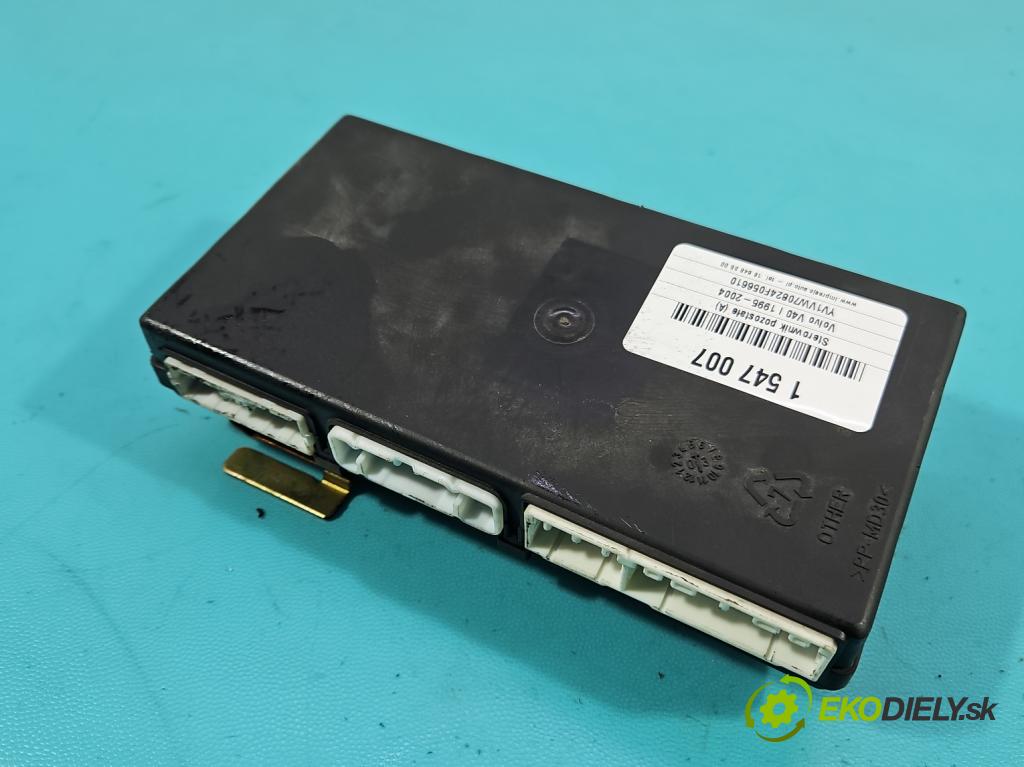 Volvo V40 I 1995-2004 1.9 dci 116 HP manual 85 kW 1870 cm3 5- riadiaca jednotka komfortu 30638707