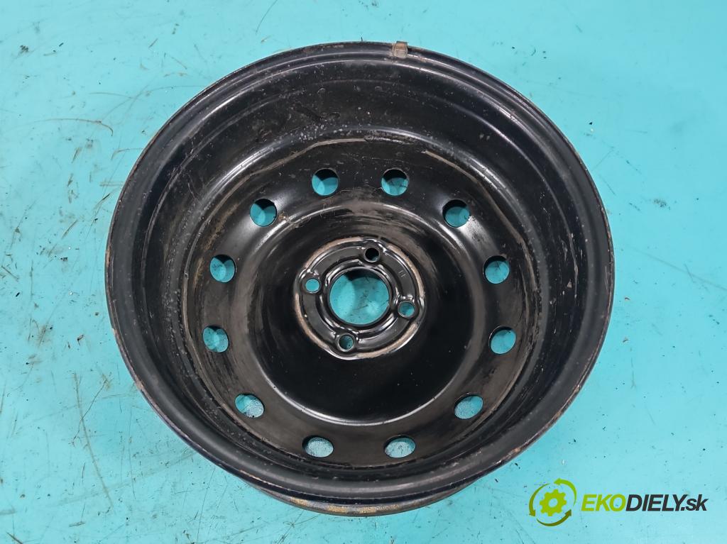 Renault Clio III 2005-2012 1.6 16V 88 hp manual 65 kW 1598 cm3 5- Felga ocelový 15"