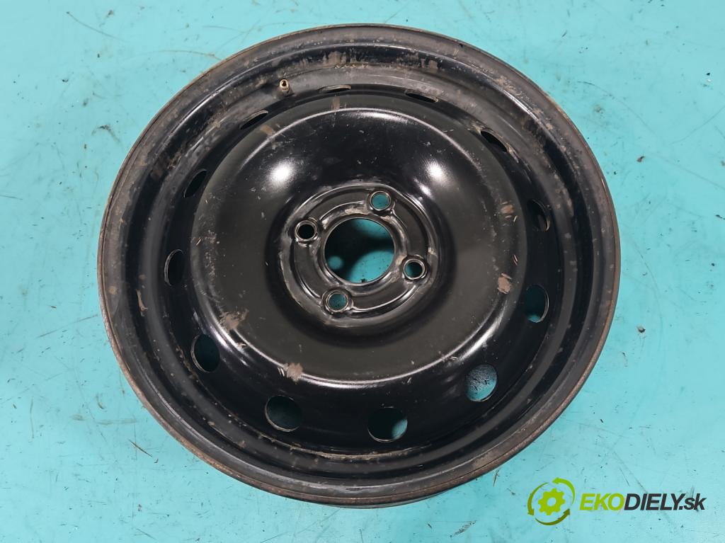 Renault Clio III 2005-2012 1.6 16V 88 hp manual 65 kW 1598 cm3 5- Felga ocelový 15"