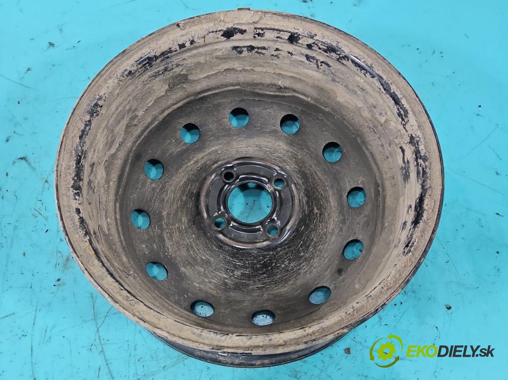 Renault Clio III 2005-2012 1.6 16V 88 hp manual 65 kW 1598 cm3 5- Felga ocelový 15"