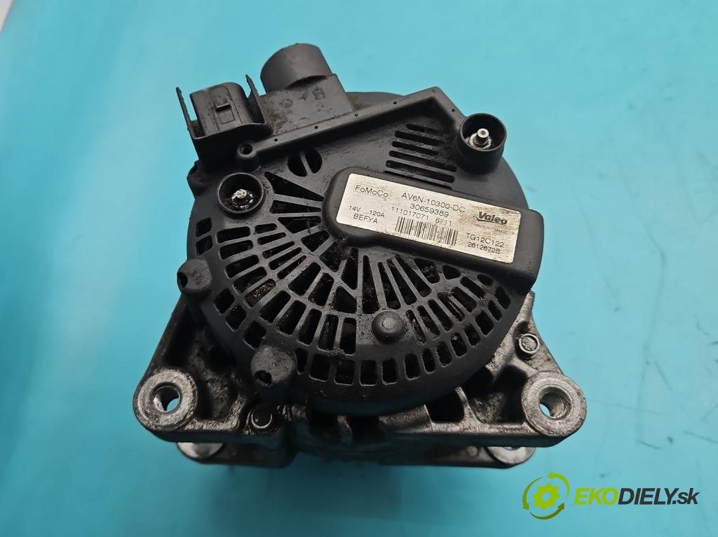 Ford Focus Mk3 2010-2018 1.6 tdci 95 HP manual 70 kW 1560 cm3 5- Alternator AV6N-10300-DC (Alternátor)
