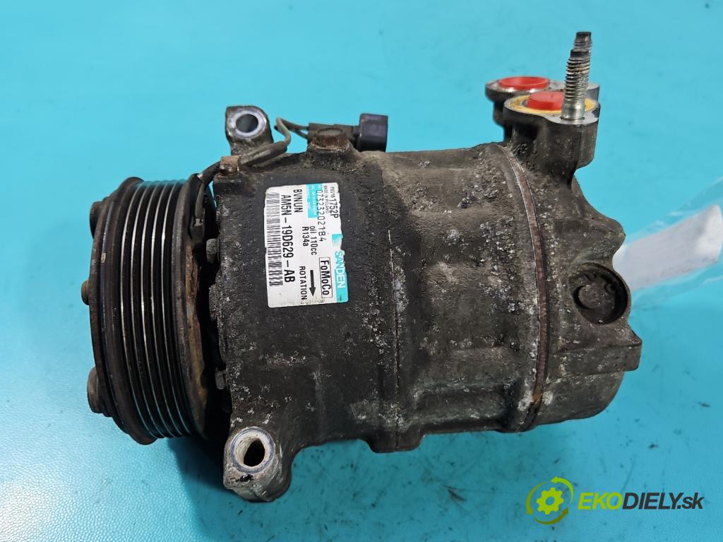 Ford Focus Mk3 2010-2018 1.6 tdci 95 hp manual 70 kW 1560 cm3 5- Kompresor: klíma AM5N-19D629-AB (Kompresor klimatizace)