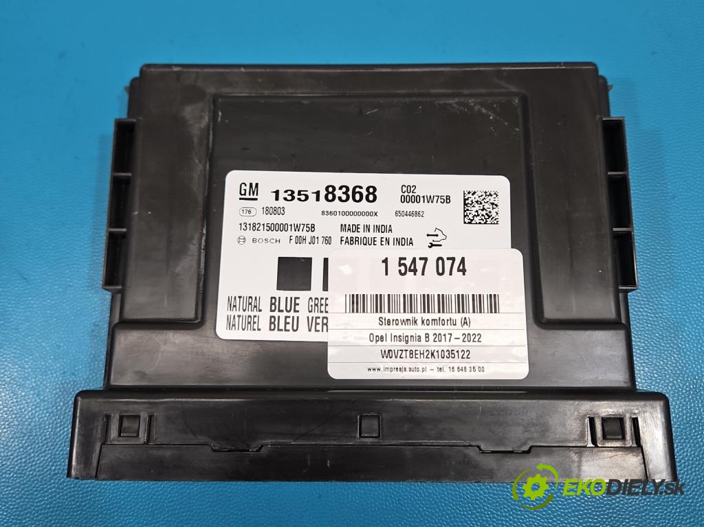 Opel Insignia B 2017-2022 2.0 cdti 209KM automatic 154 kW 1956 cm3 5- riadiaca jednotka komfortu 13518368