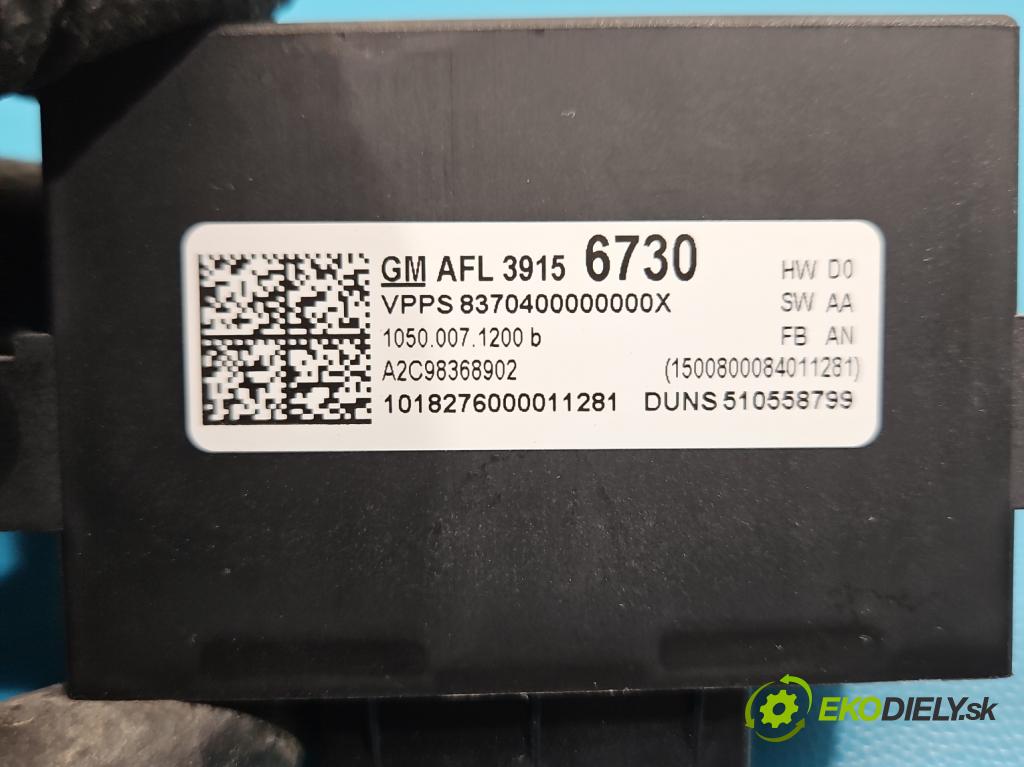 Opel Insignia B 2017-2022 2.0 cdti 209KM automatic 154 kW 1956 cm3 5- modul lampy: 39156730