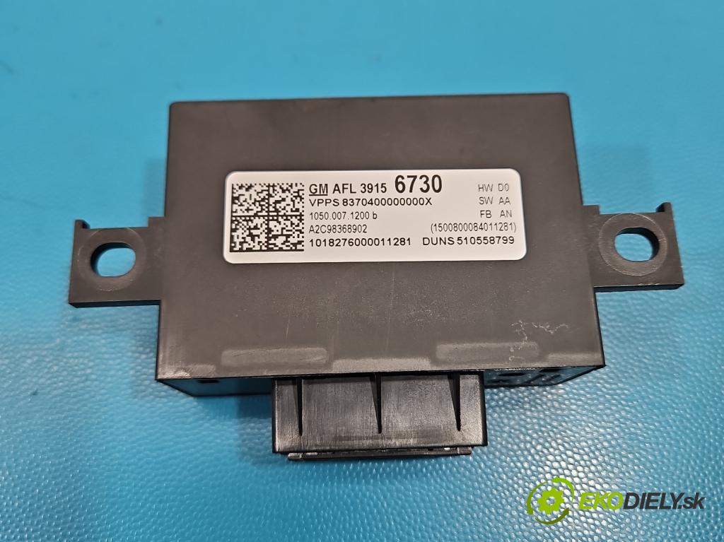 Opel Insignia B 2017-2022 2.0 cdti 209KM automatic 154 kW 1956 cm3 5- modul lampy: 39156730