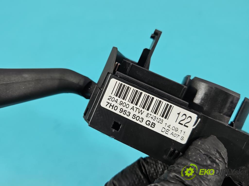 Seat Ibiza IV 6J 2008-2017 1.4 16V 86 HP manual 63 kW 1390 cm3 5- prepínač komplex: 7H0953503GB (Prepínacie páčky pod volantom)