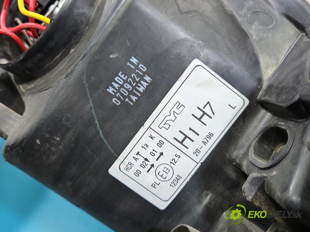 Renault Clio III 2005-2012 1.6 16V 88 HP manual 65 kW 1598 cm3 5- Reflektor: ľavý  (Kľučka dverí ostatné)