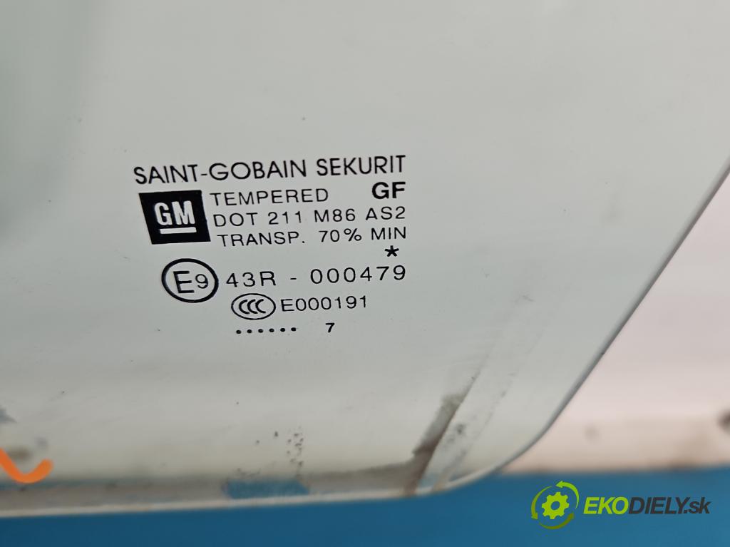 Opel Corsa E 2014-2019 1.4 16V 75 HP manual 55 kW 1398 cm3 5- sklo dvere predné ľavé