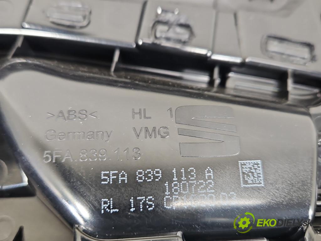 Cupra Formentor 20- 1.5 TSI 150 hp automatic 110 kW 1498 cm3 5- Tapacír: dveře zadní levé 5FA839113