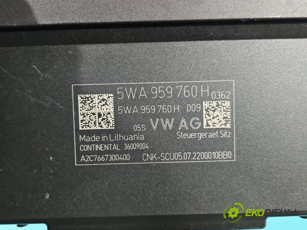 Cupra Formentor 20- 1.5 TSI 150 HP automatic 110 kW 1498 cm3 5- riadiaca jednotka ostatné 5WA959760H
