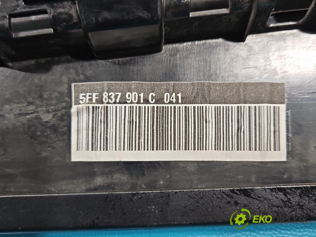 Cupra Formentor 20- 1.5 TSI 150 hp automatic 110 kW 1498 cm3 5- lišta dveře přední levé 5FF837901C