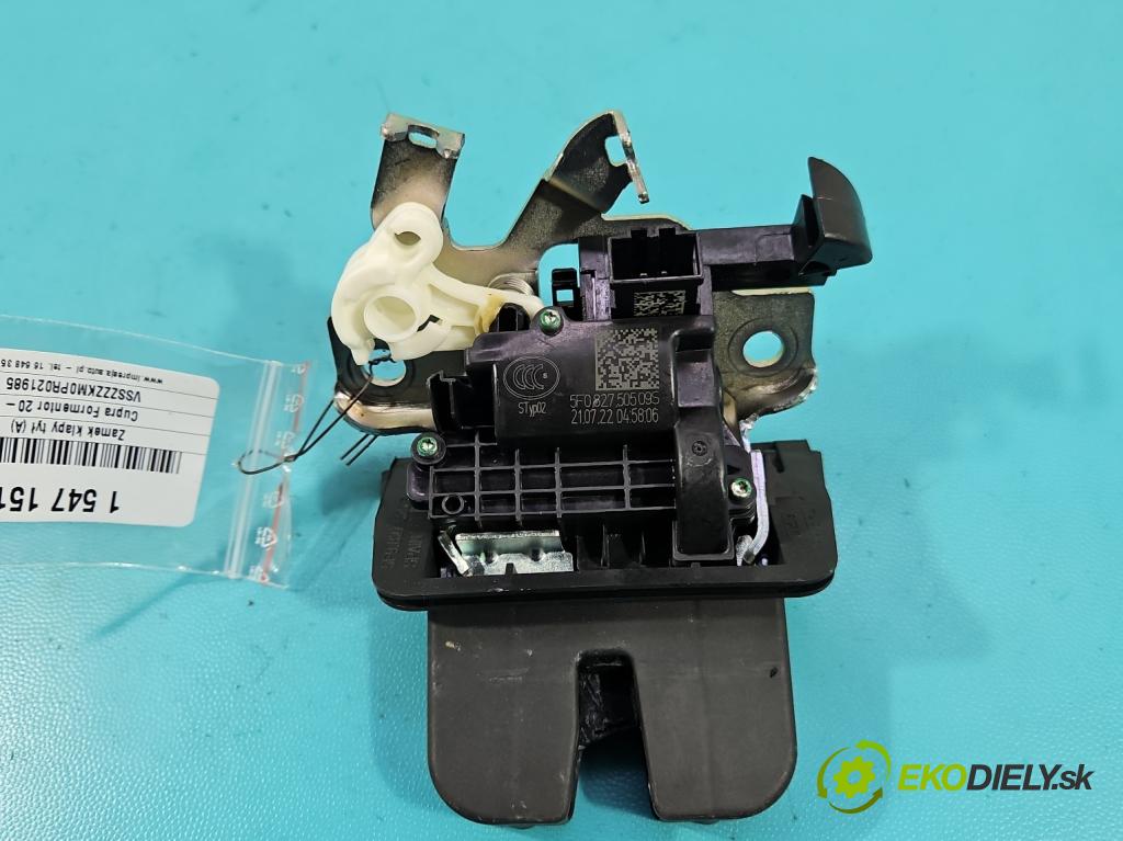 Cupra Formentor 20- 1.5 TSI 150 HP automatic 110 kW 1498 cm3 5- zámok kufrové dvere zadné 5F0827505