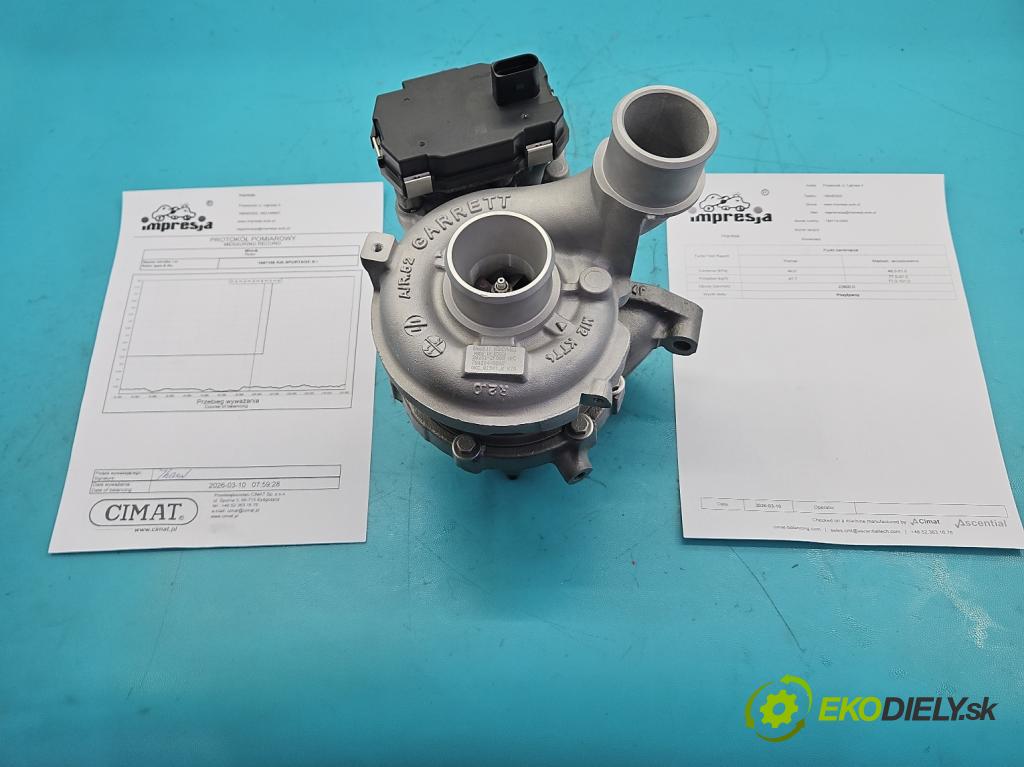 Kia Sportage III 2010-2015 2.0 crdi 184 hp automatic 135 kW 1995 cm3 5- Turbodmychadlo repasováno 784114-2