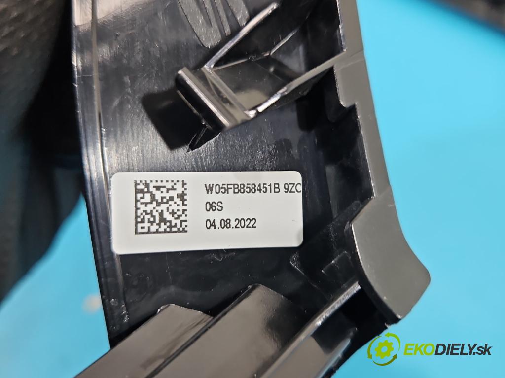 Cupra Formentor 20- 1.5 TSI 150 HP automatic 110 kW 1498 cm3 5- lišta ozdobná vnitŕní: 5FB858451B