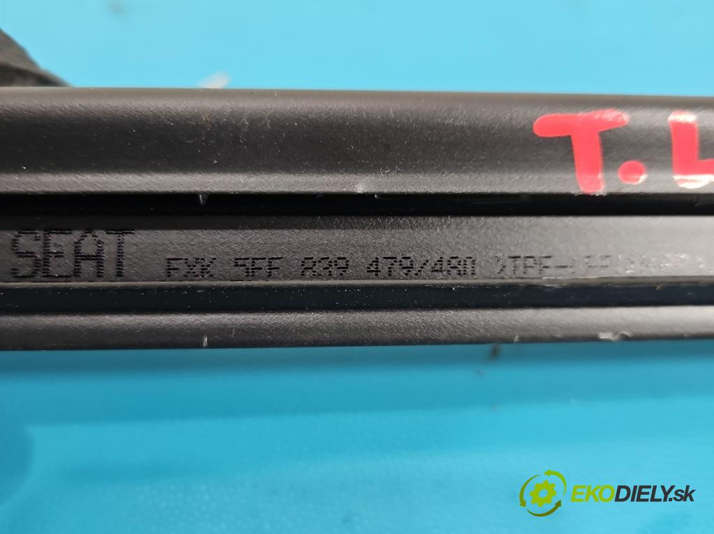 Cupra Formentor 20- 1.5 TSI 150 HP automatic 110 kW 1498 cm3 5- lišta dvere zadné ľavé 5FF839479