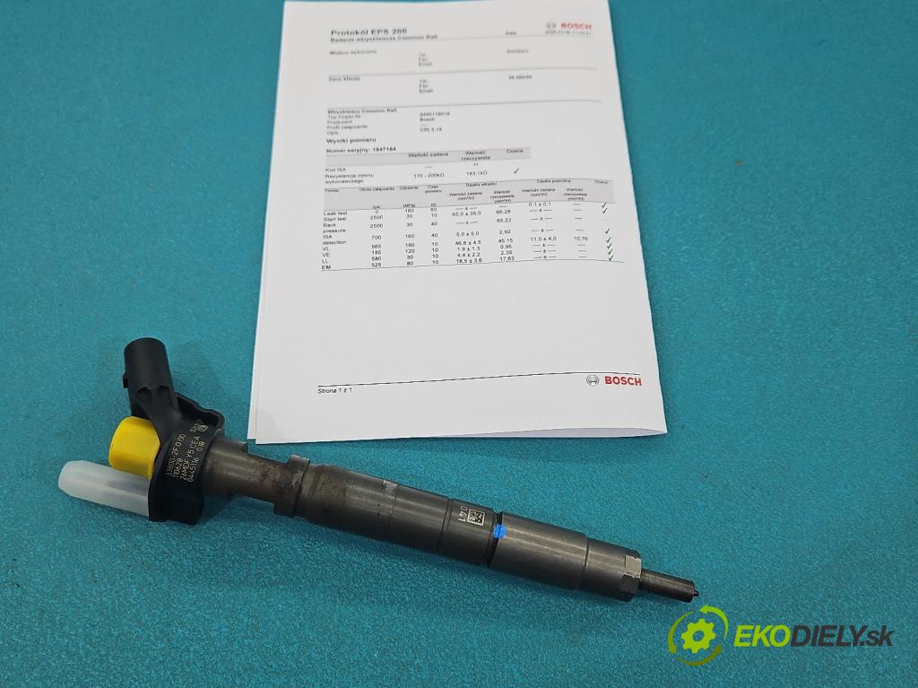 Kia Sportage III 2010-2015 2.0 crdi 184hp automatic 135 kW 1995 cm3 5- vstrek 0445116018 (Vstrekovač paliva)