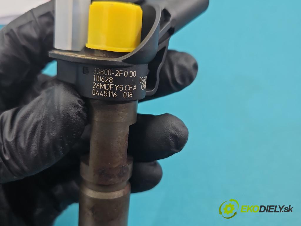 Kia Sportage III 2010-2015 2.0 crdi 184 hp automatic 135 kW 1995 cm3 5- vstřikovač 0445116018 (Vstřikovač paliva)