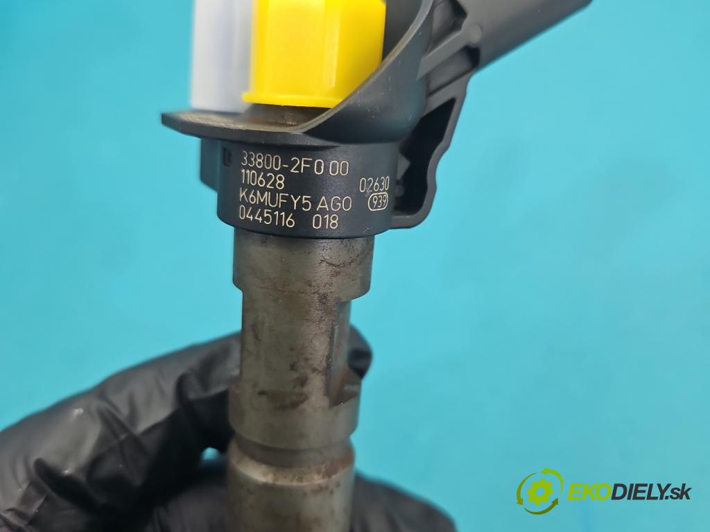 Kia Sportage III 2010-2015 2.0 crdi 184 hp automatic 135 kW 1995 cm3 5- vstřikovač 0445116018 (Vstřikovač paliva)