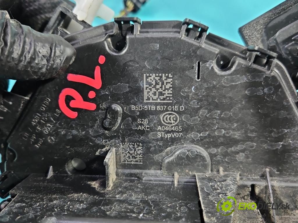 Cupra Formentor 20- 1.5 TSI 150 hp automatic 110 kW 1498 cm3 5- zámek přední levý 5TB837015D