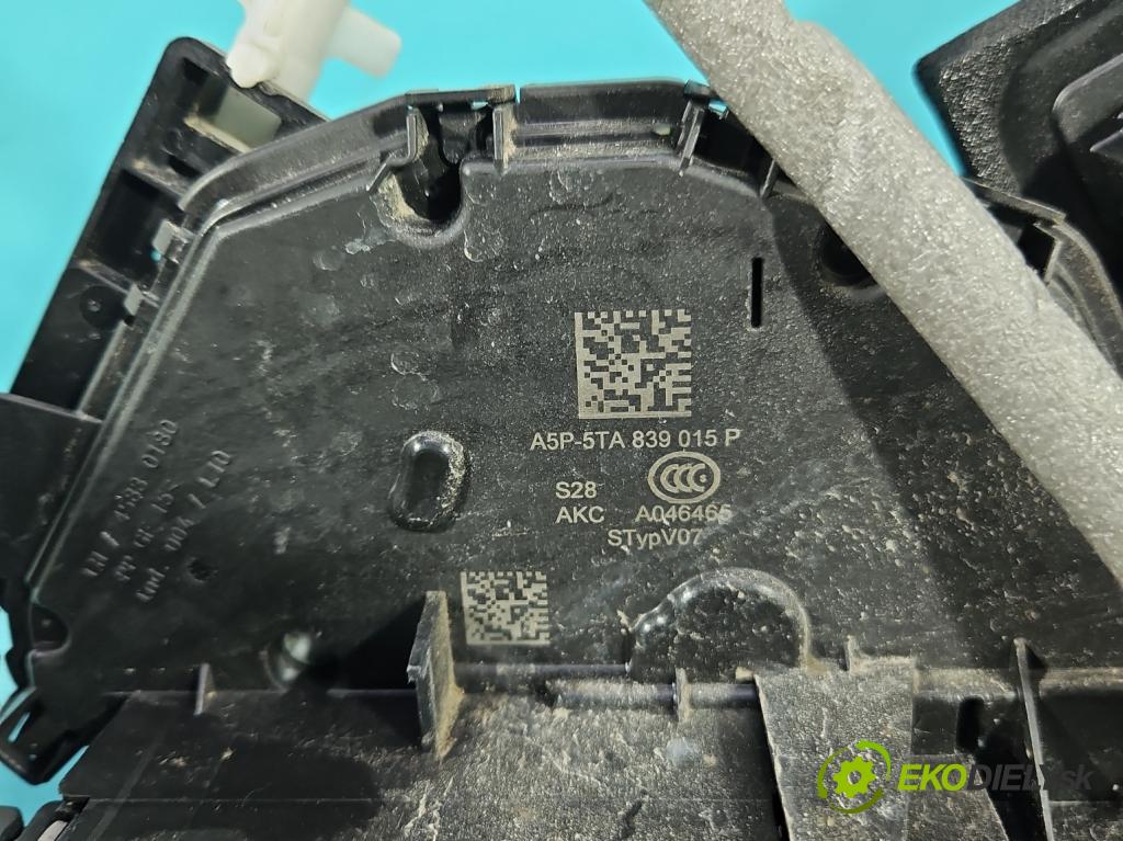 Cupra Formentor 20- 1.5 TSI 150 HP automatic 110 kW 1498 cm3 5- zámok zadné ľavý A5P-5TA839015P