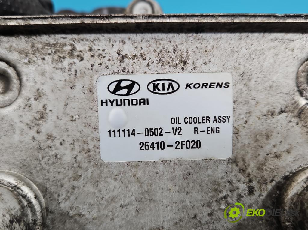 Kia Sportage III 2010-2015 2.0 crdi 184hp automatic 135 kW 1995 cm3 5- Základ: filtra oleja: 26410-2F020 (Obal olejového filtra)