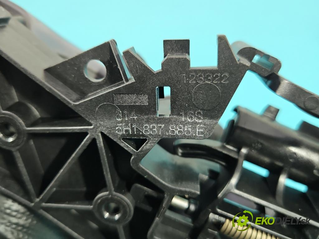 Cupra Formentor 20- 1.5 TSI 150 HP automatic 110 kW 1498 cm3 5- rukoväť predné ľavé mimo: 5FB837205 (Kľučka dverí vonkajšia predná ľavá)