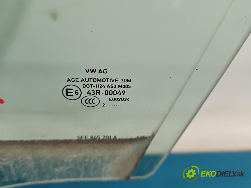 Cupra Formentor 20- 1.5 TSI 150 HP automatic 110 kW 1498 cm3 5- sklo dvere predné ľavé 5FF845201A