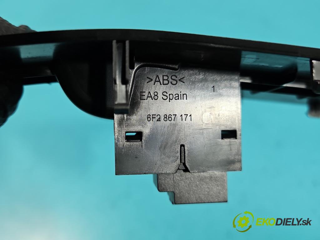 Cupra Formentor 20- 1.5 TSI 150 HP automatic 110 kW 1498 cm3 5- prepínač okien spätných zrkadiel 6F2867171