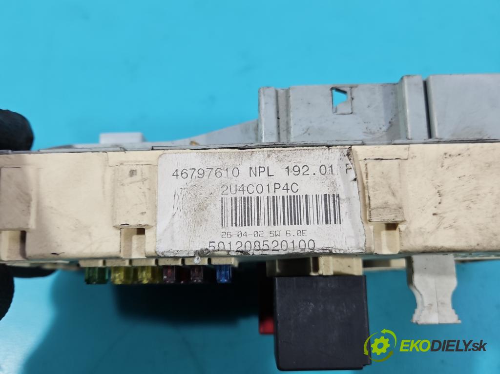 Fiat Stilo 1.8 16V 133 HP manual 98 kW 1747 cm3 3- riadiaca jednotka motora 46791885