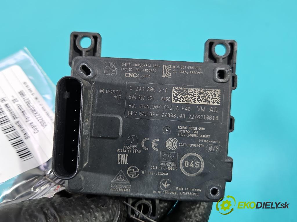 Cupra Formentor 20- 1.5 TSI 150 HP automatic 110 kW 1498 cm3 5- riadiaca jednotka ostatné 0203305278