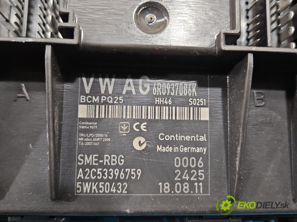 Seat Ibiza IV 6J 2008-2017 1.4 16V 86 HP manual 63 kW 1390 cm3 5- riadiaca jednotka komfortu 6R0937086K