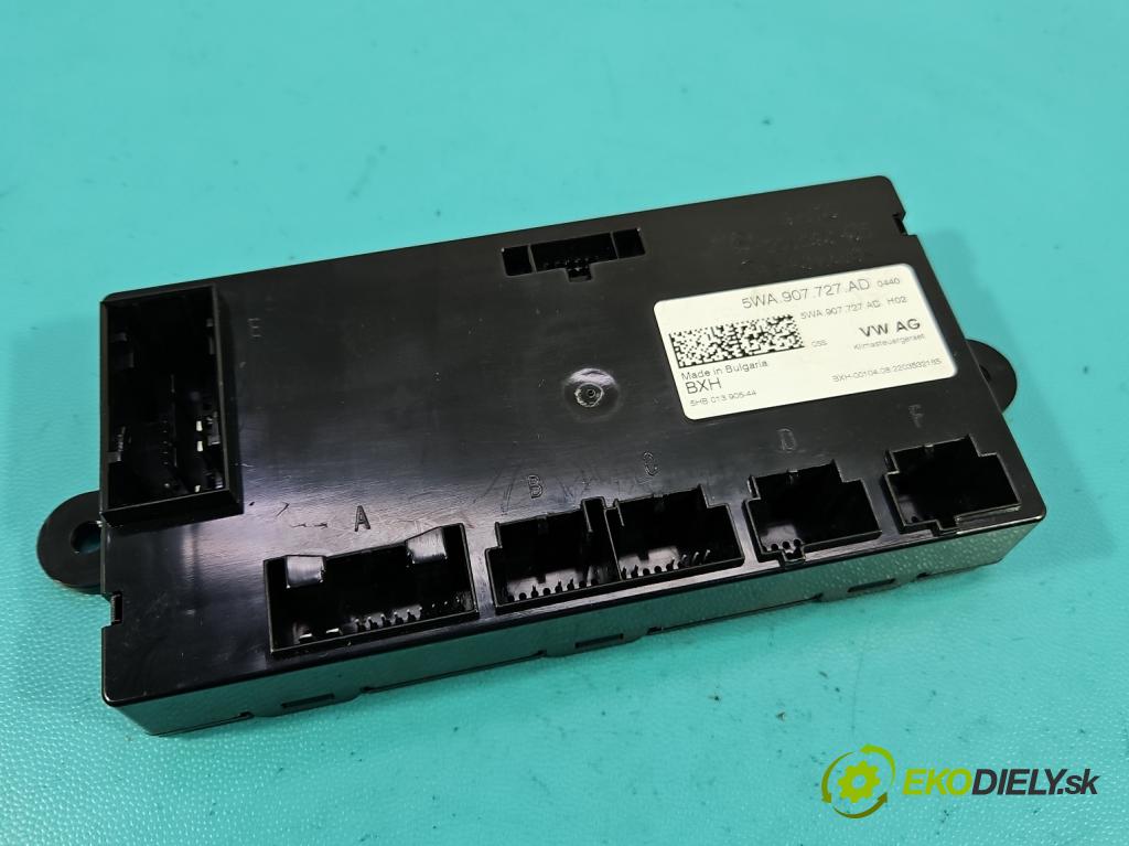 Cupra Formentor 20- 1.5 TSI 150 HP automatic 110 kW 1498 cm3 5- riadiaca jednotka ostatné 5WA907727AD