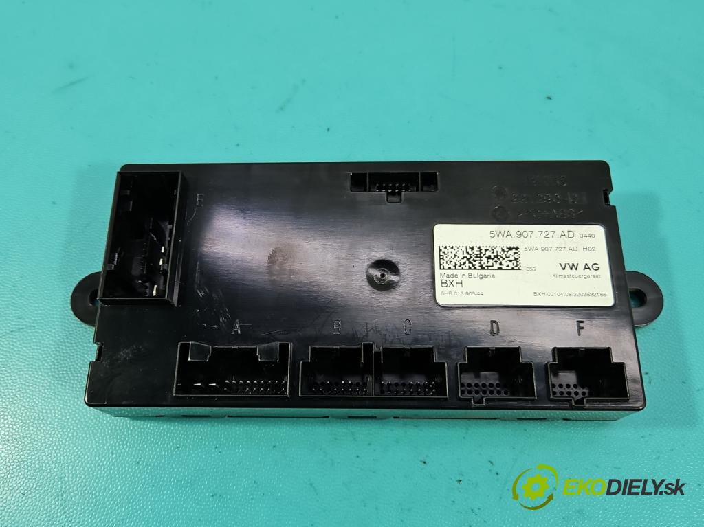 Cupra Formentor 20- 1.5 TSI 150 HP automatic 110 kW 1498 cm3 5- riadiaca jednotka ostatné 5WA907727AD