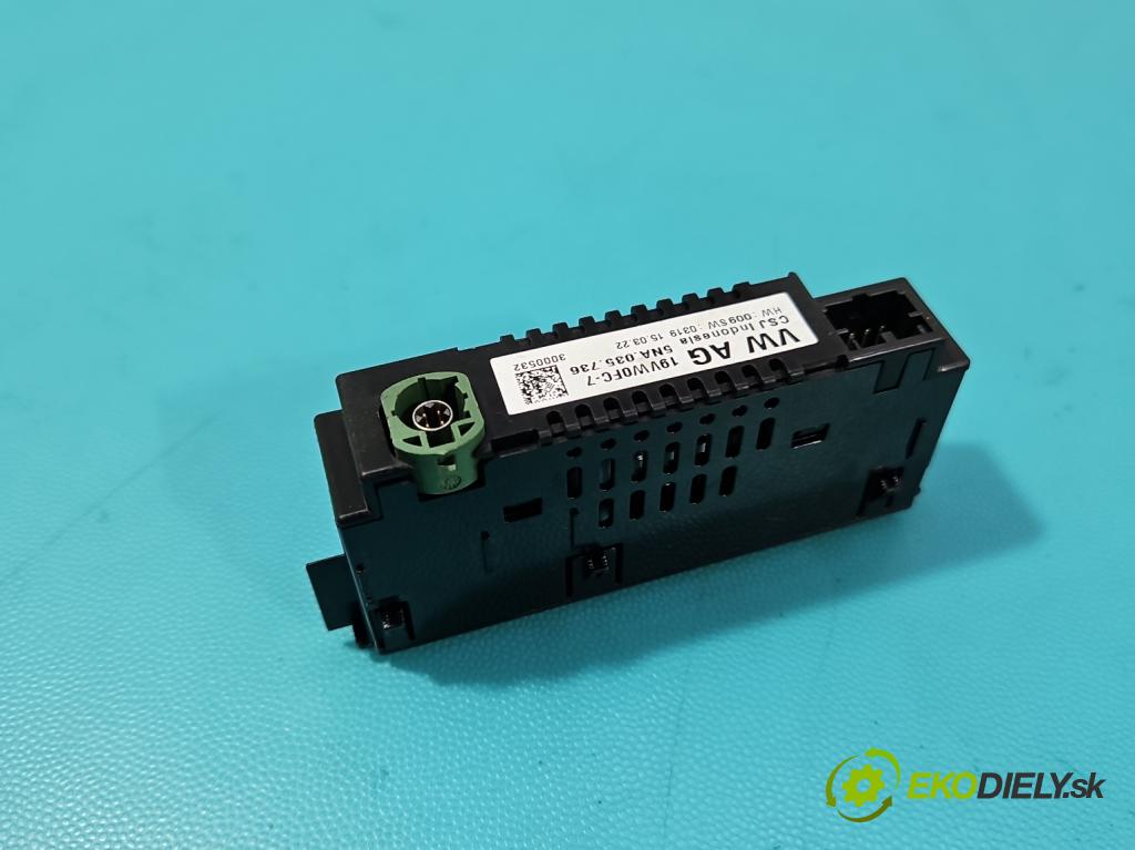 Cupra Formentor 20- 1.5 TSI 150 HP automatic 110 kW 1498 cm3 5- zásuvka USB 5NA035736