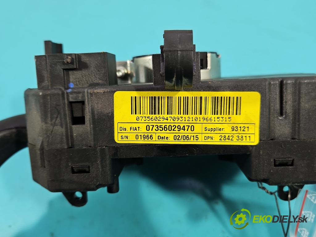 Fiat Ducato IV 2014- 2.0 jtd 116 HP manual 85 kW 1956 cm3 5- prepínač komplex: 7356029470 (Prepínacie páčky pod volantom)
