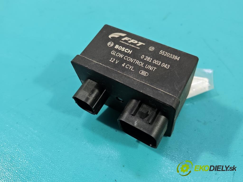 Fiat Ducato IV 2014- 2.0 jtd 116 HP manual 85 kW 1956 cm3 5- Relé: svíčky: zařicích: 0281003043 (Relé)