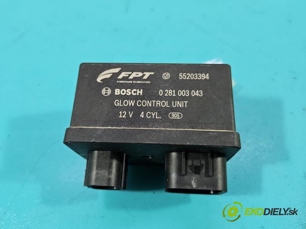 Fiat Ducato IV 2014- 2.0 jtd 116 HP manual 85 kW 1956 cm3 5- Relé: svíčky: zařicích: 0281003043 (Relé)