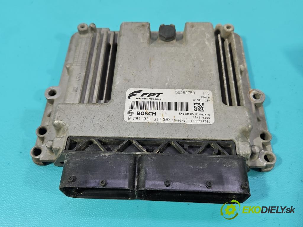 Fiat Ducato IV 2014- 2.0 jtd 116 HP manual 85 kW 1956 cm3 5- riadiaca jednotka motora 0281031317