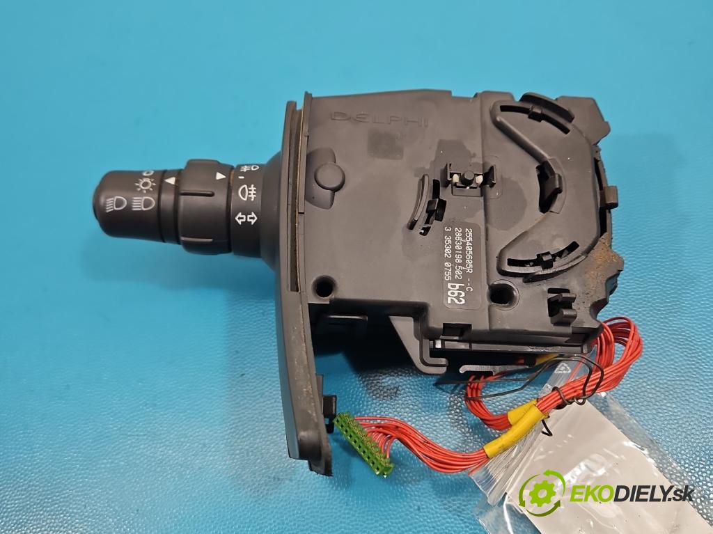 Renault Clio III 2005-2012 1.6 16V 88 hp manual 65 kW 1598 cm3 5- Přepínač blinkry: 255405605R (Páčky pod volantem)