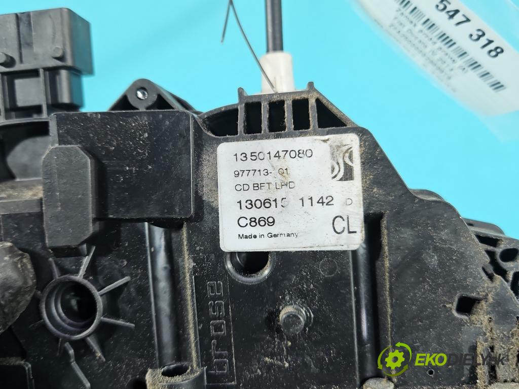 Fiat Ducato IV 2014- 2.0 jtd 116 hp manual 85 kW 1956 cm3 5- zámek přední pravý 1350147080