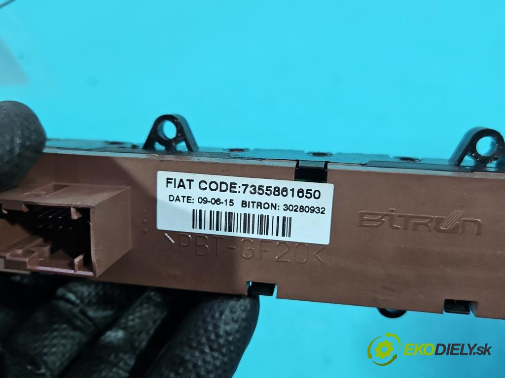 Fiat Ducato IV 2014- 2.0 jtd 116 hp manual 85 kW 1956 cm3 5- Přepínač světel nouzový: 7355861650