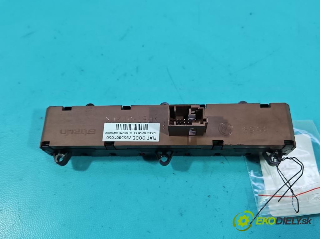 Fiat Ducato IV 2014- 2.0 jtd 116 hp manual 85 kW 1956 cm3 5- Přepínač světel nouzový: 7355861650