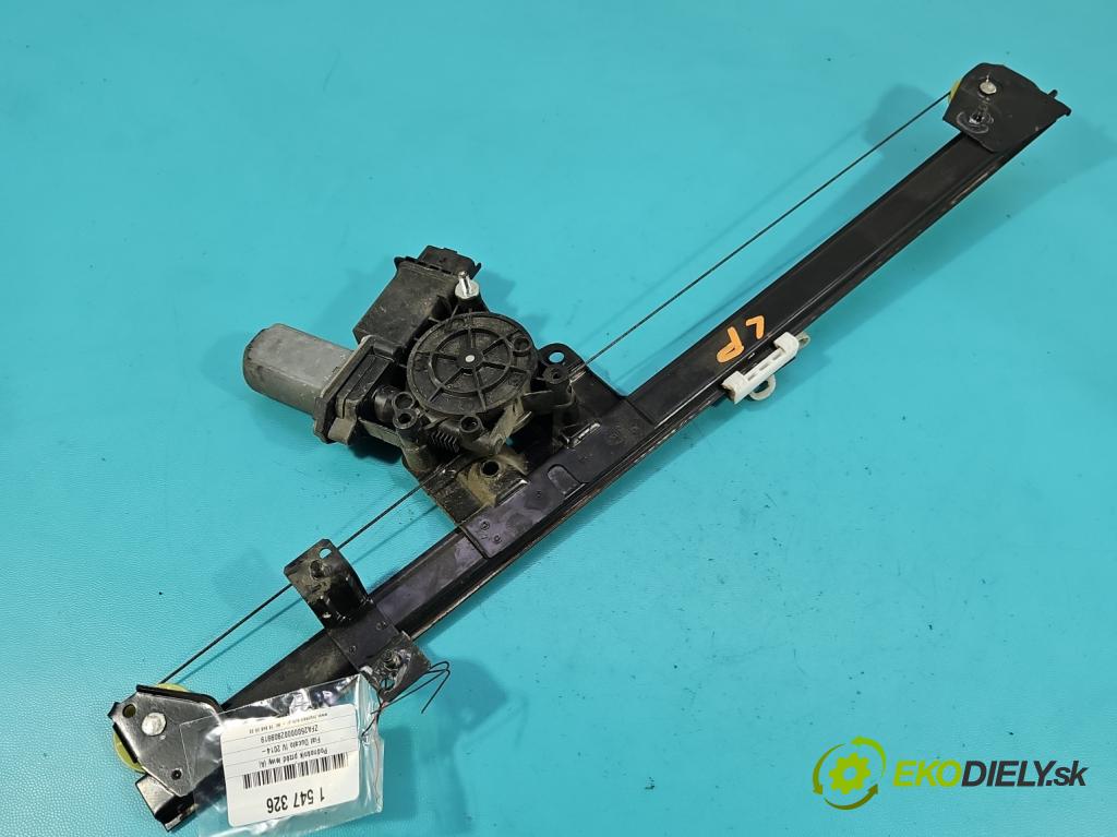 Fiat Ducato IV 2014- 2.0 jtd 116 hp manual 85 kW 1956 cm3 5- mechanismus stahování přední levý