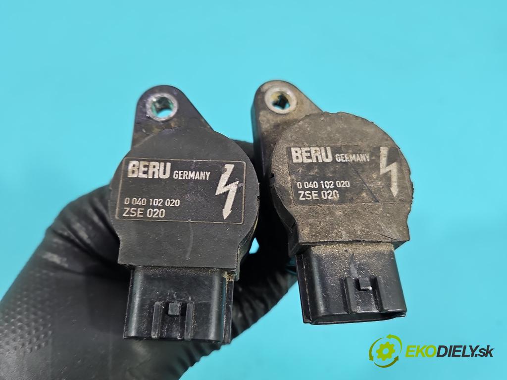 Fiat Stilo 1.8 16V 133 HP manual 98 kW 1747 cm3 3- cievka zapaľovacia 0040102020 (Zapaľovacia cievka)