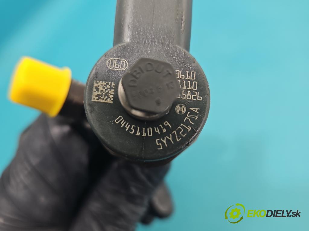 Fiat Ducato IV 2014- 2.0 jtd 116 HP manual 85 kW 1956 cm3 5- vstrek 0445110419 (Vstrekovač paliva)