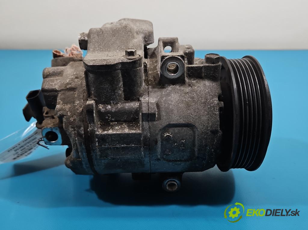 Seat Ibiza IV 6J 2008-2017 1.4 16V 86 HP manual 63 kW 1390 cm3 5- Kompresor: klimatizácie 6Q0820808F (Kompresor klimatizácie)