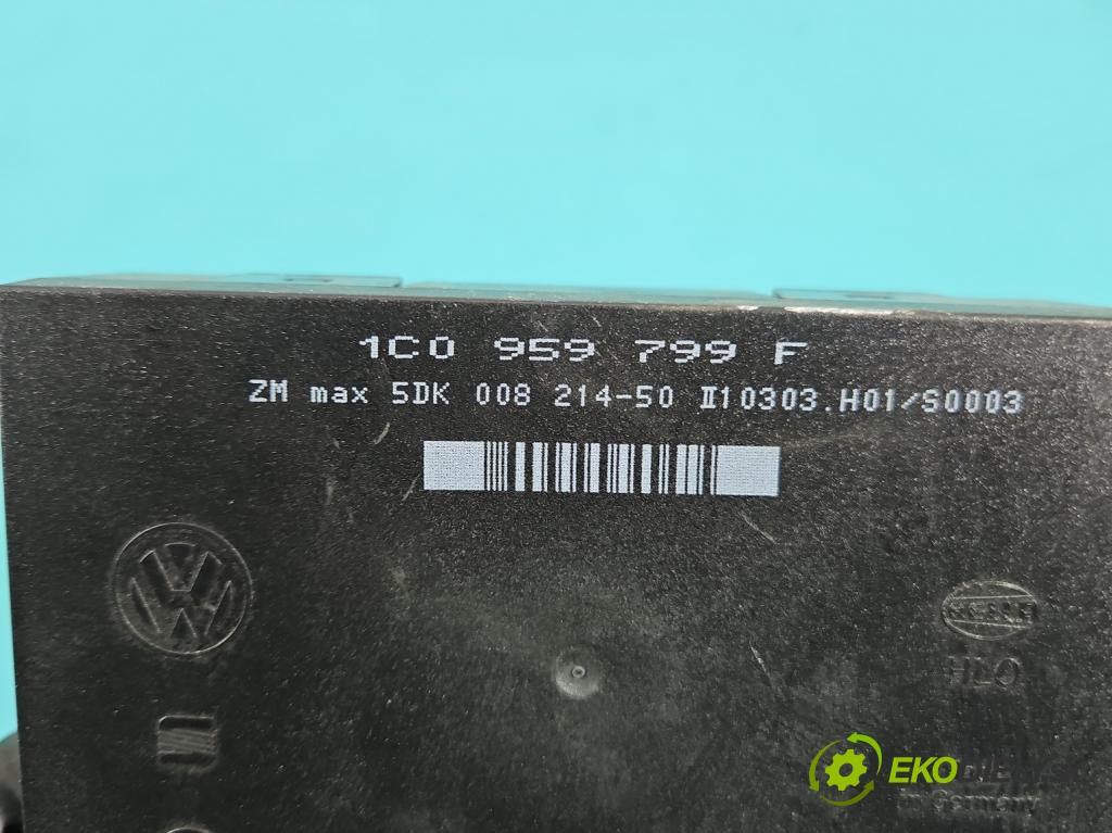 Vw New Beetle 1998-2010 1.6 SR 102 HP manual 75 kW 1595 cm3 2- riadiaca jednotka komfortu 1C0959799F